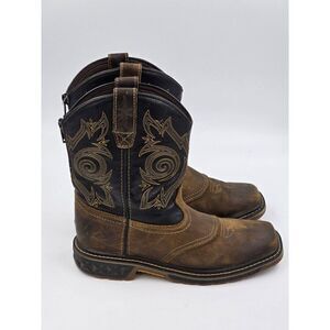 GEORGIA BOOT CARBO-TEC LT LITTLE KIDS PULL-ON SADDLE BOOT size 3